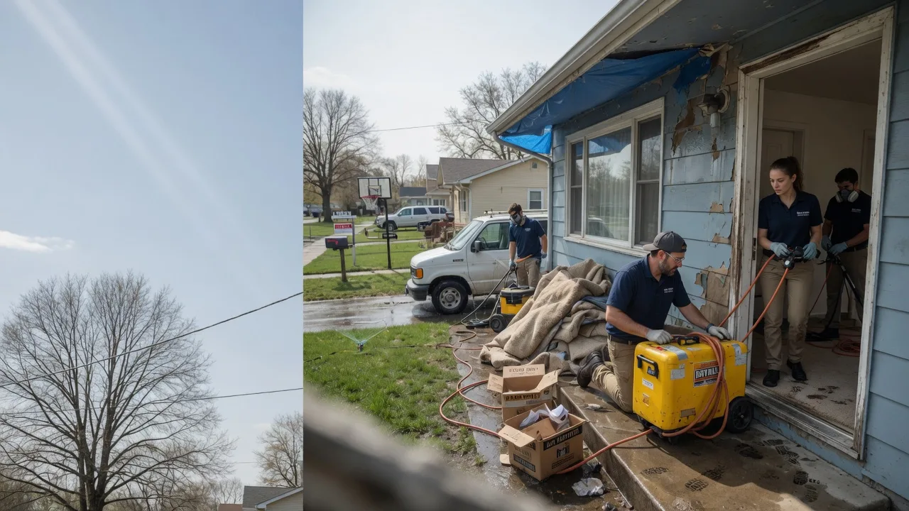 Basement Flood Cleanup in Pendleton, KY near me